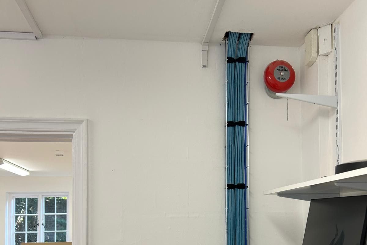 Data and network cabling in Braintree